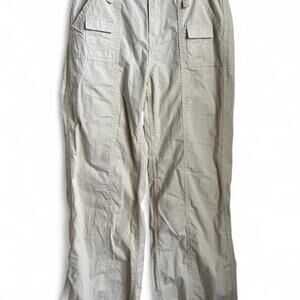 Hm cream wide leg cargo